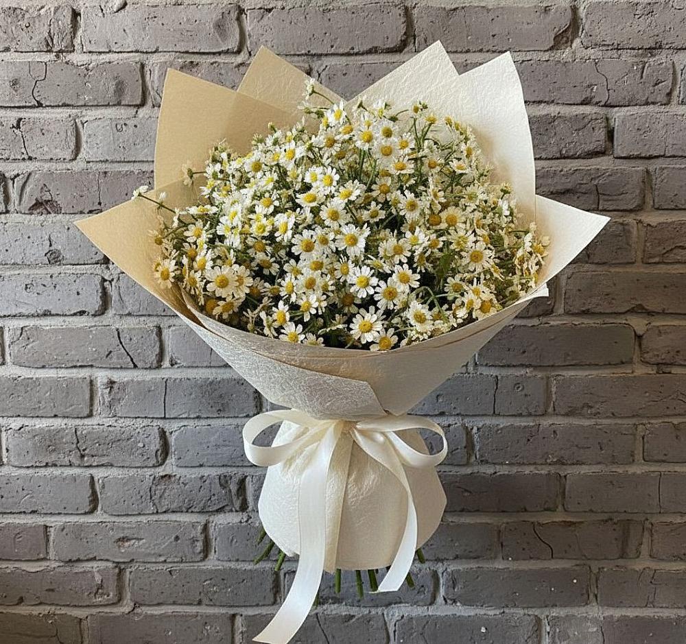 Букет цветов из: Ромашки в Орловке Воронежской области