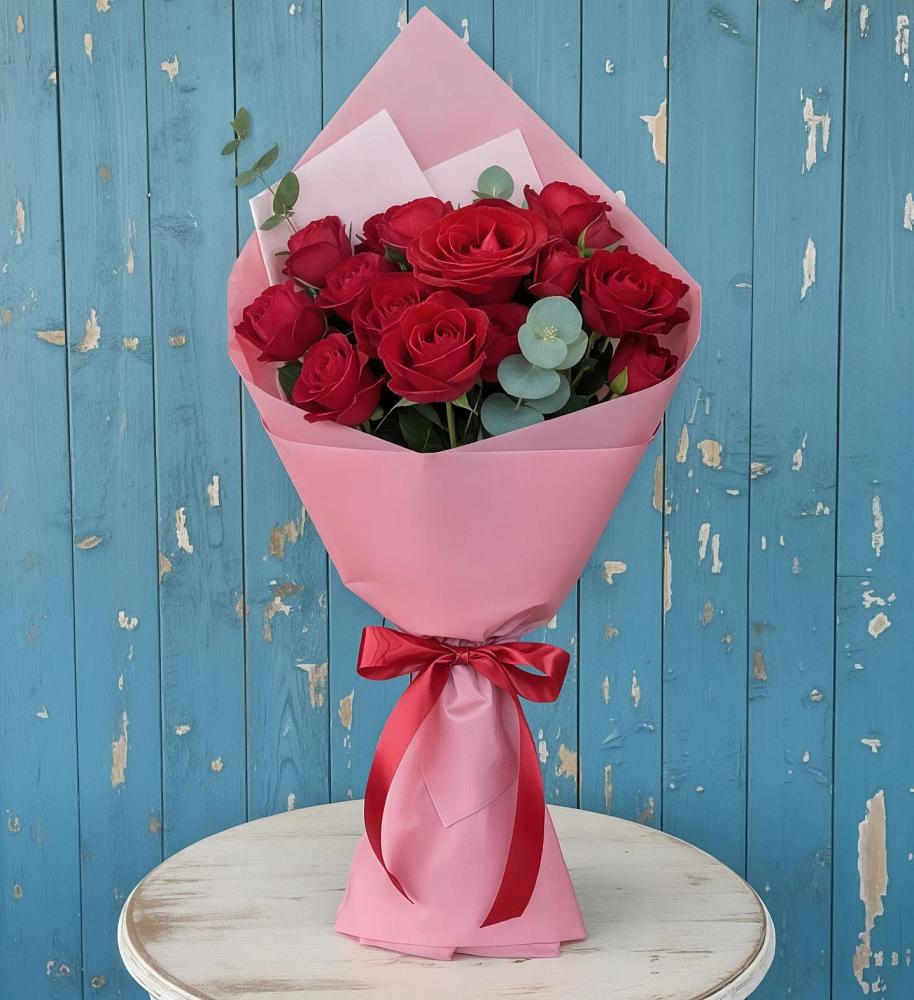 Букет цветов из: Розы в Орловке Воронежской области