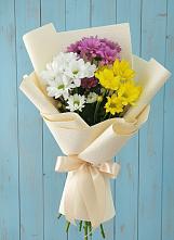 Букет цветов из:  Хризантемы в Орловке Воронежской области