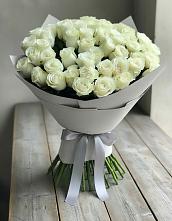 Букет 35 Белых роз в Орловке Воронежской области