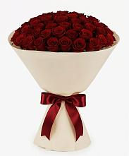 Букет 101 Бордовая роза Блэк Бакарра #REPLACE_PRED# Орловке Воронежской области