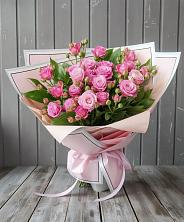 Букет Розовый кустик в Орловке Воронежской области