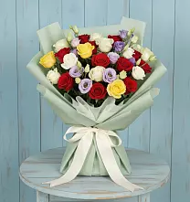 Букет цветов из:  Розы в Орловке Воронежской области