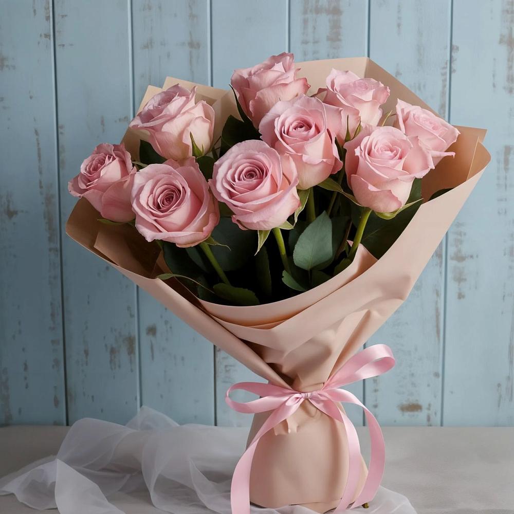 Букет цветов из: Розы в Орловке Воронежской области