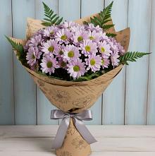 Букет цветов из:  Хризантемы в Орловке Воронежской области