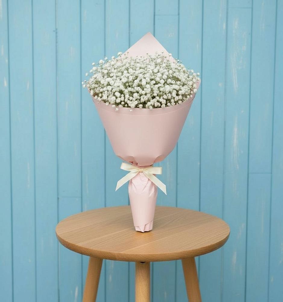 Букет цветов из: Гипсофила в Орловке Воронежской области