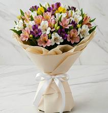 Букет цветов из:  Альстромерии #REPLACE_PRED# Орловке Воронежской области