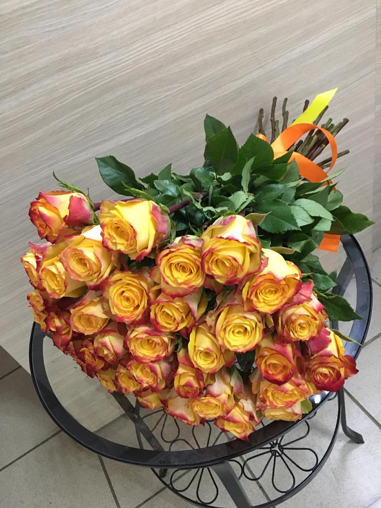 Букет Желтые розы в Орловке Воронежской области