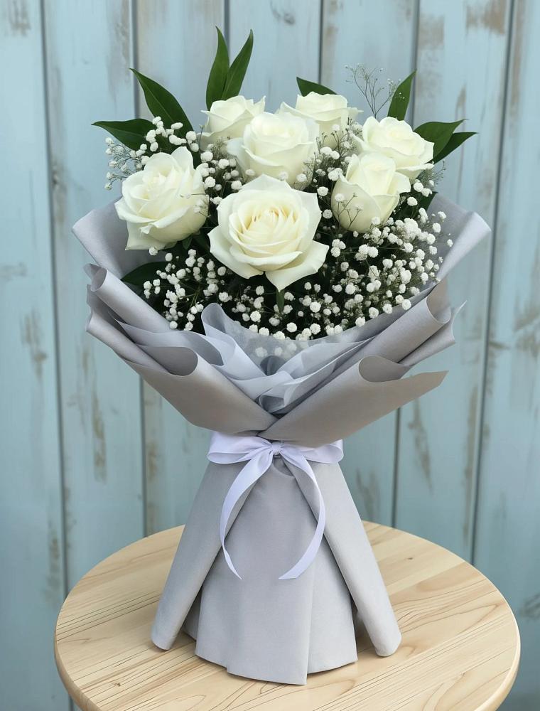 Букет цветов из: Розы в Орловке Воронежской области