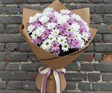 Букет цветов из:  Хризантемы #REPLACE_PRED# Орловке Воронежской области