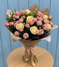 Букет цветов из:  Розы в Орловке Воронежской области