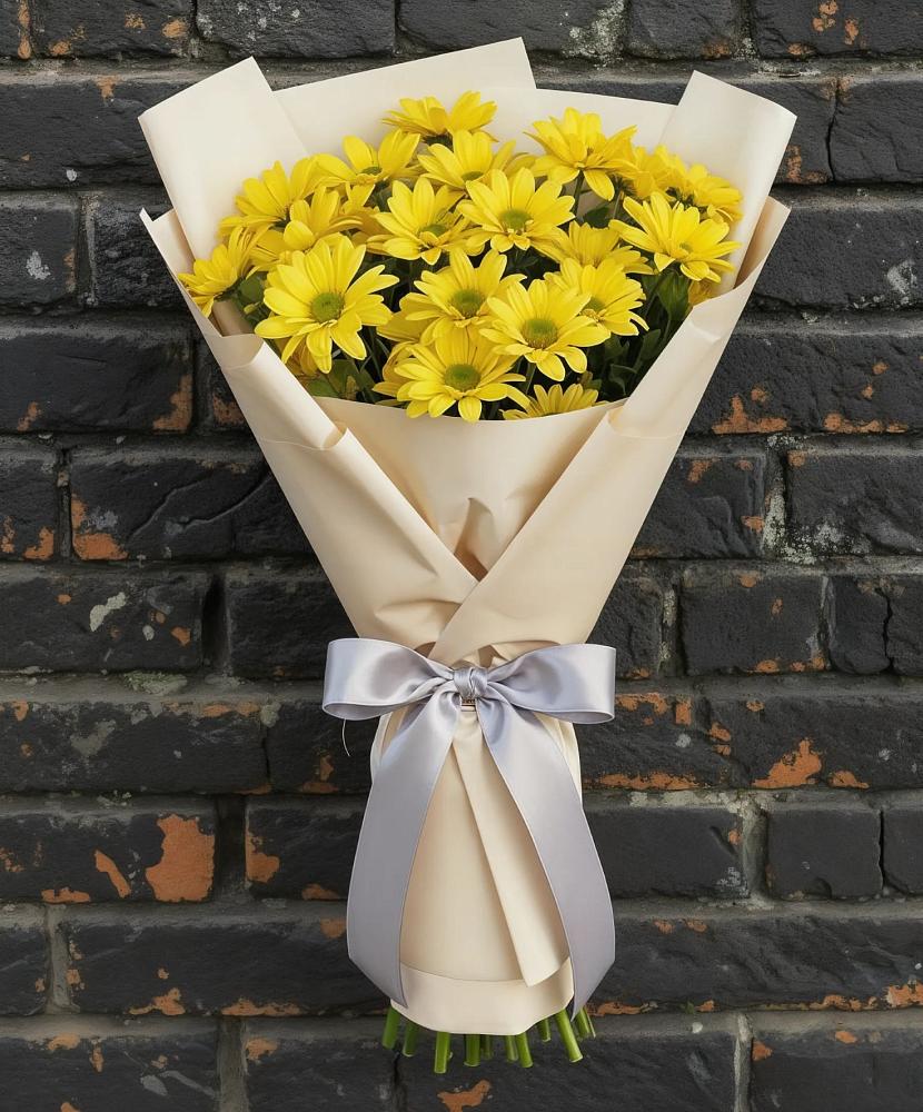 Букет цветов из: Хризантемы в Орловке Воронежской области