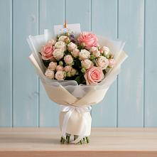 Букет цветов из:  Розы #REPLACE_PRED# Орловке Воронежской области