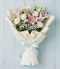 Букет цветов из:  Лилии в Орловке Воронежской области